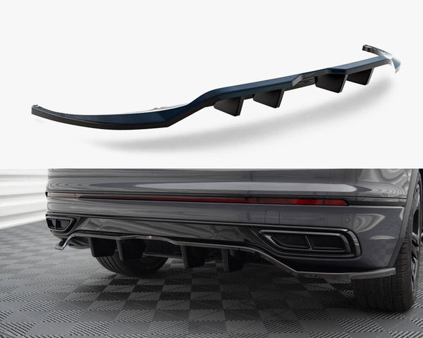 VW - Tiguan R Line MK2 Facelift: Maxton Rear Splitter (Vertical Bars)