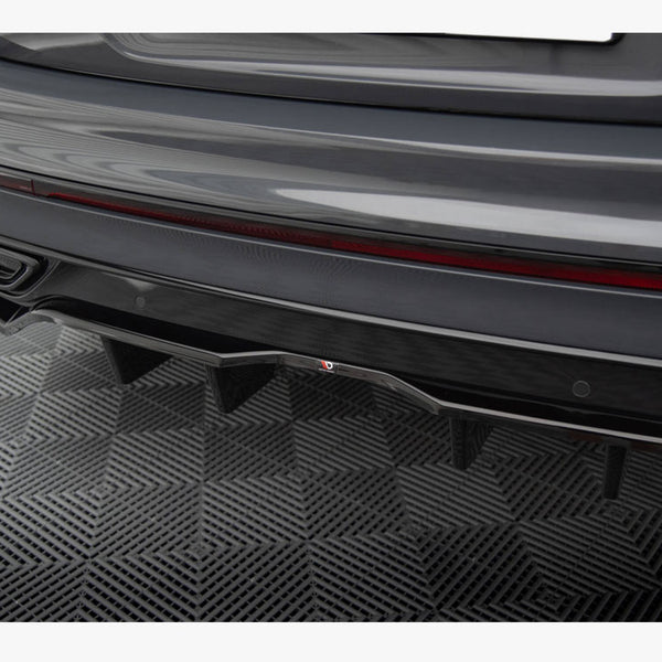 VW - Tiguan R Line MK2 Facelift: Maxton Rear Splitter (Vertical Bars)