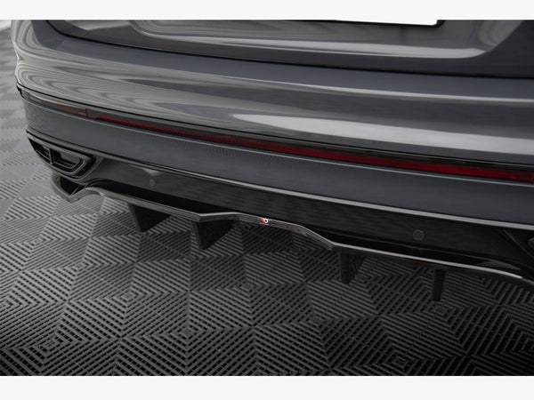 VW - Tiguan R Line MK2 Facelift: Maxton Rear Splitter (Vertical Bars)