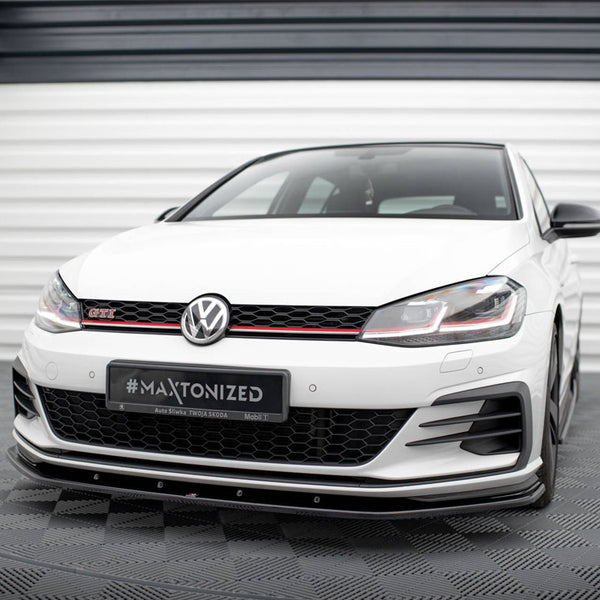 VW - Golf GTI / GTD MK7 Facelift: Maxton Front Splitter V1