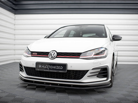 VW - Golf GTI / GTD MK7 Facelift: Maxton Front Splitter V1