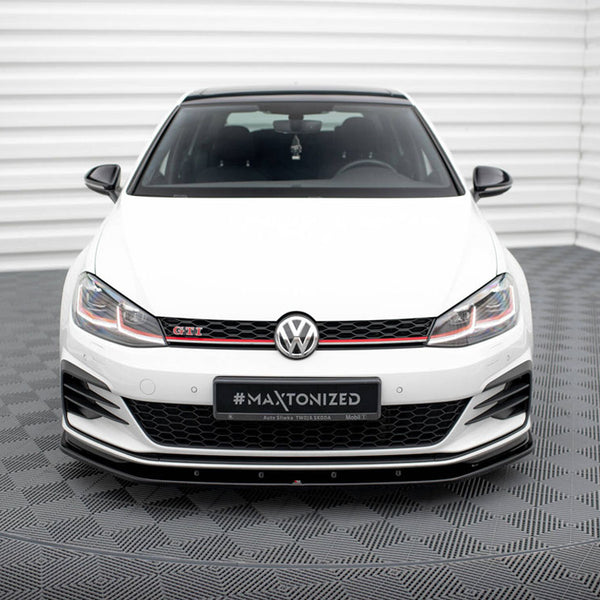 VW - Golf GTI / GTD MK7 Facelift: Maxton Front Splitter V1