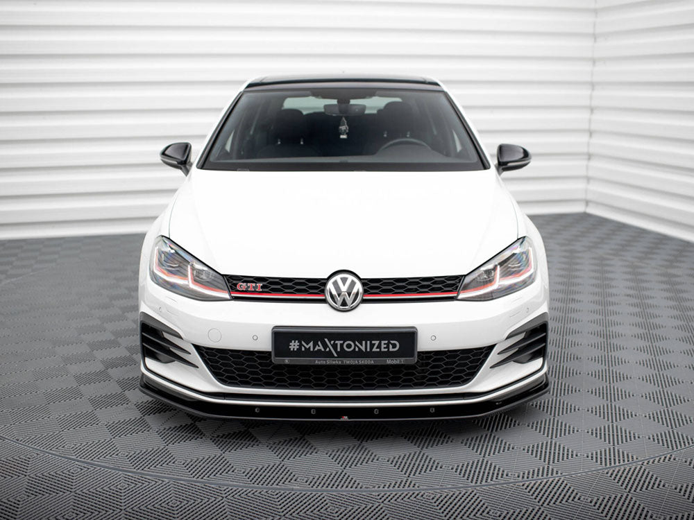 VW - Golf GTI / GTD MK7 Facelift: Maxton Front Splitter V1