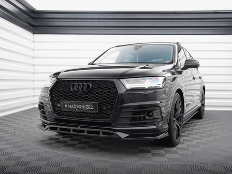 Audi - SQ7 / Q7 S Line MK2: Maxton Front Splitter V2
