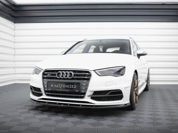 Audi - S3 / A3 S Line Sportback / Hatchback 8V: Maxton Front Splitter V1