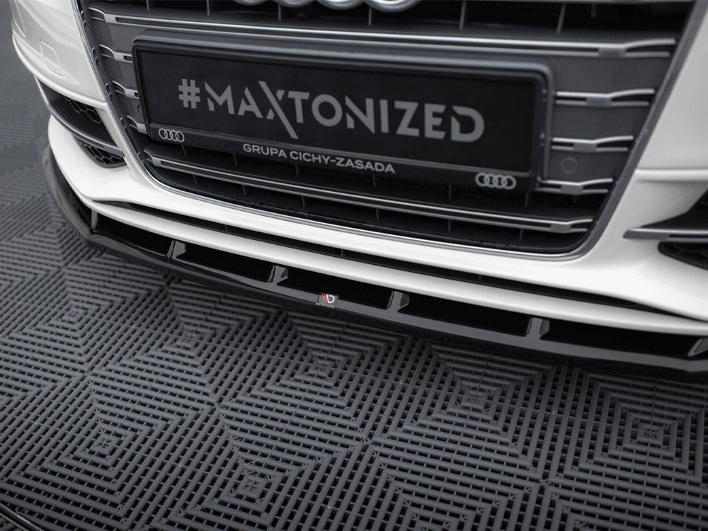 Audi - S3 / A3 S Line Sportback / Hatchback 8V: Maxton Front Splitter V1