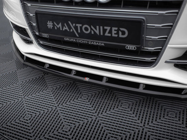 Audi - S3 / A3 S Line Sportback / Hatchback 8V: Maxton Front Splitter V1