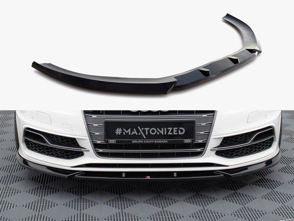 Audi - S3 / A3 S Line Sportback / Hatchback 8V: Maxton Front Splitter V2