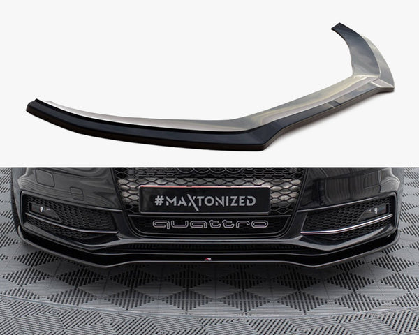 Audi - S4 / A4 S Line B8 Facelift: Maxton Front Splitter V2