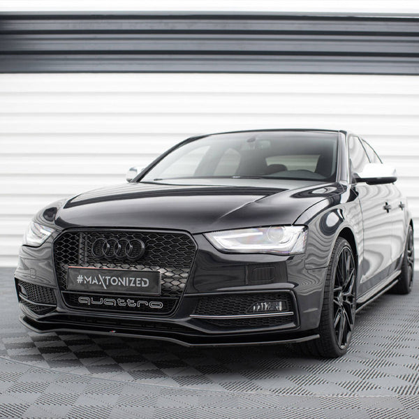 Audi - S4 / A4 S Line B8 Facelift: Maxton Front Splitter V2
