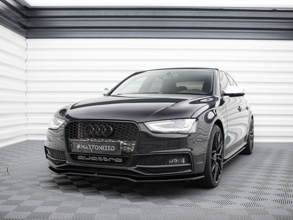 Audi - S4 / A4 S Line B8 Facelift: Maxton Front Splitter V2