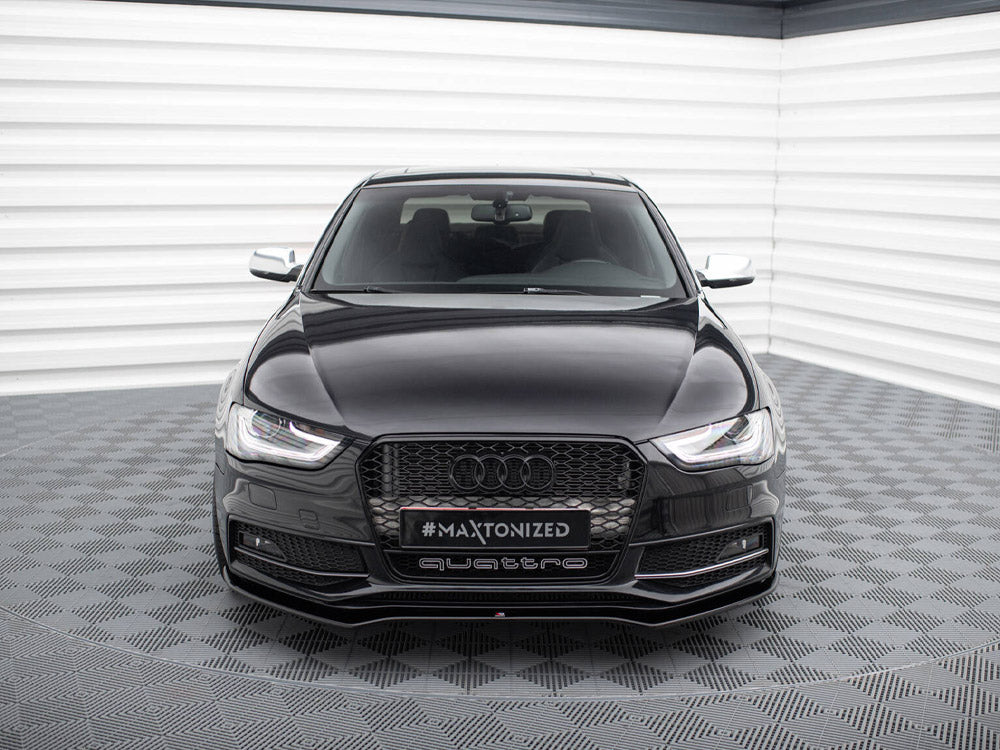 Audi - S4 / A4 S Line B8 Facelift: Maxton Front Splitter V2