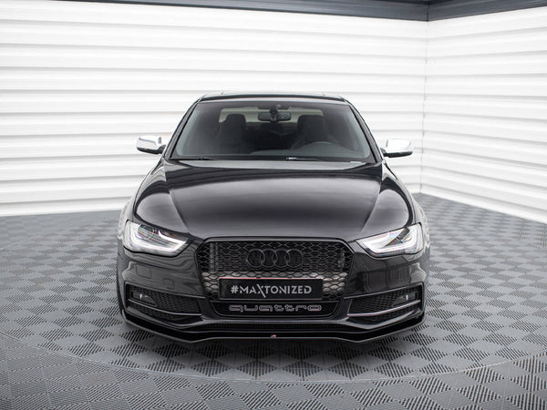 Audi - S4 / A4 S Line B8 Facelift: Maxton Front Splitter V2