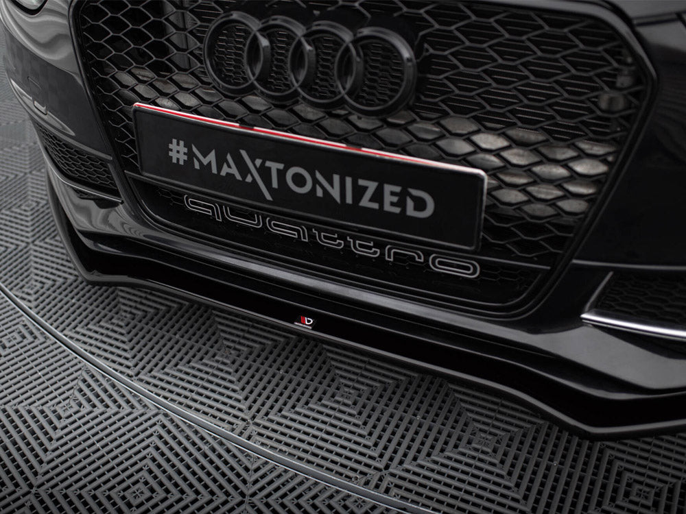 Audi - S4 / A4 S Line B8 Facelift: Maxton Front Splitter V2