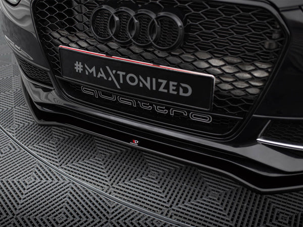 Audi - S4 / A4 S Line B8 Facelift: Maxton Front Splitter V2