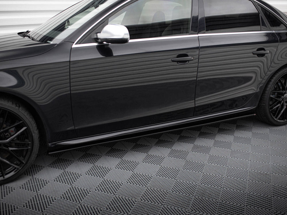 Audi - S4 / A4 / A4 S Line B8 / B8 Facelift: Maxton Side Skirts V1