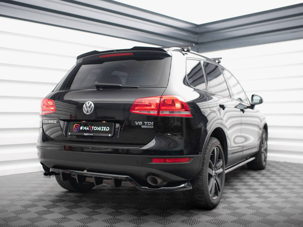 VW - Touareg MK2: Maxton Rear Splitter (Vertical Bars)