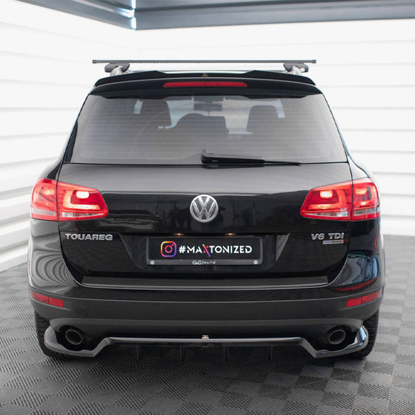 VW - Touareg MK2: Maxton Rear Splitter (Vertical Bars)