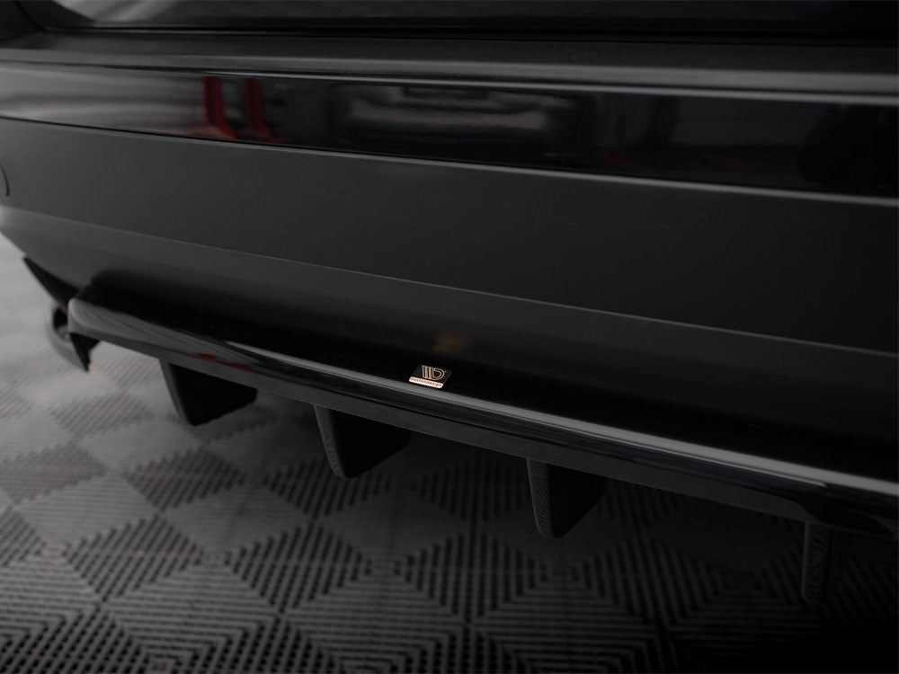 VW - Touareg MK2: Maxton Rear Splitter (Vertical Bars)