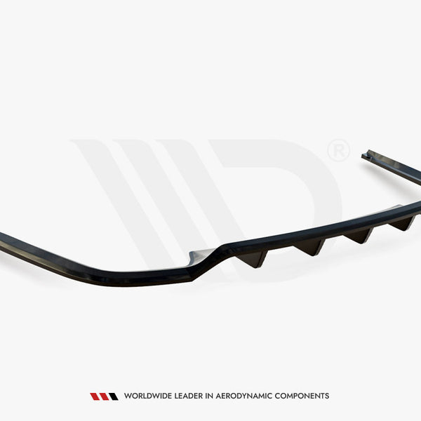 Audi - A8 D5: Maxton Central Rear Splitter (Vertical Bars)