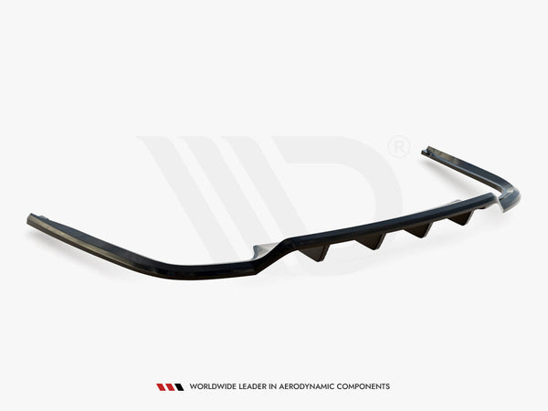 Audi - A8 D5: Maxton Central Rear Splitter (Vertical Bars)