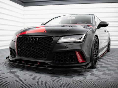 Audi - A7 RS7 Look C7: Maxton Front Flaps