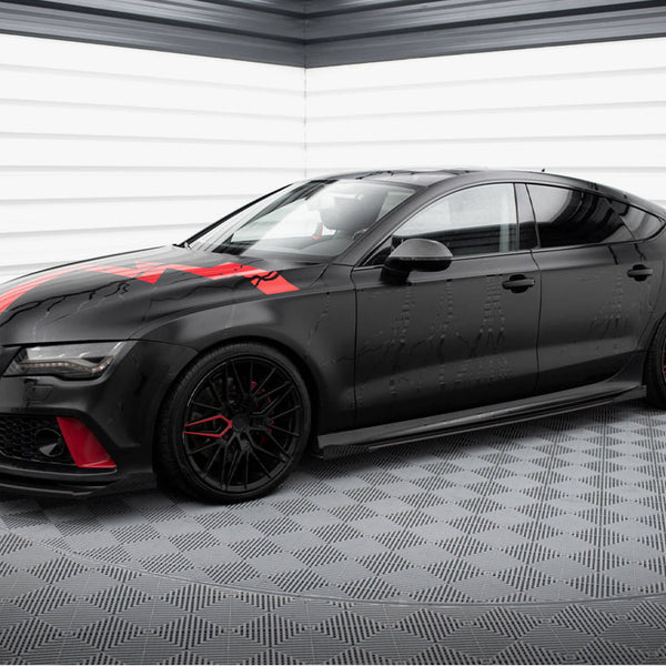 Audi - A7 RS7 Look C7: Maxton Side Flaps