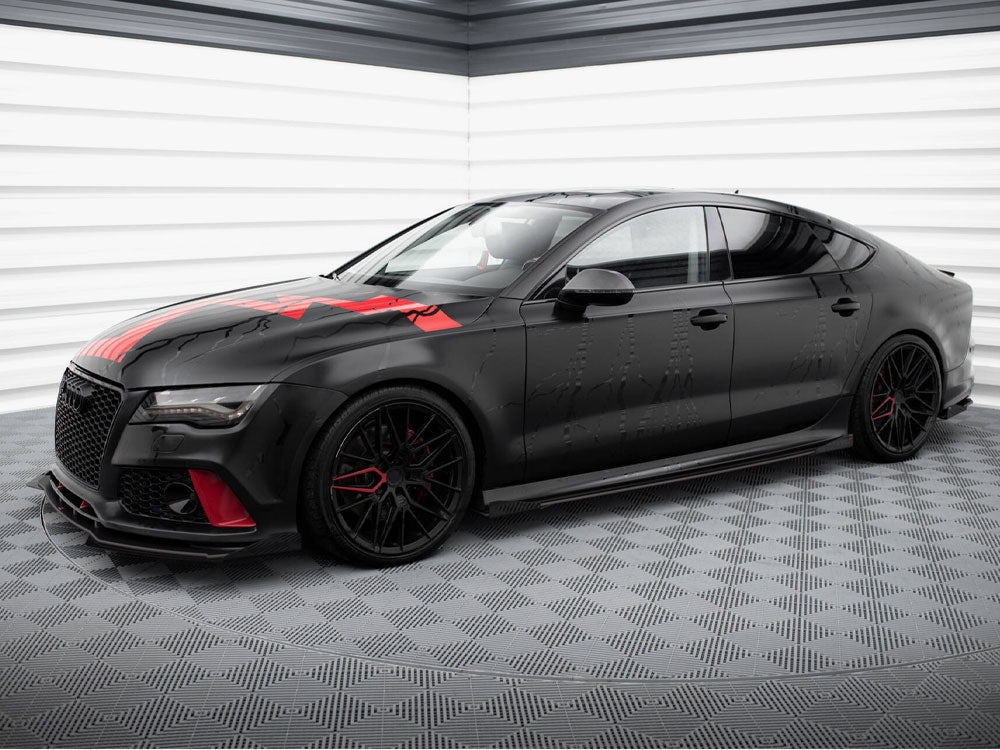 Audi - A7 RS7 Look C7: Maxton Side Flaps