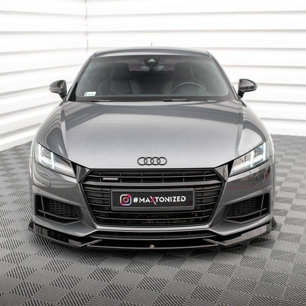 Audi - TT S / S Line 8S: Maxton Front Splitter V1