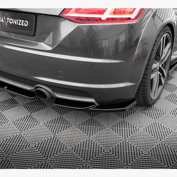 Audi - TT S Line 8S: Maxton Rear Side Splitters V1