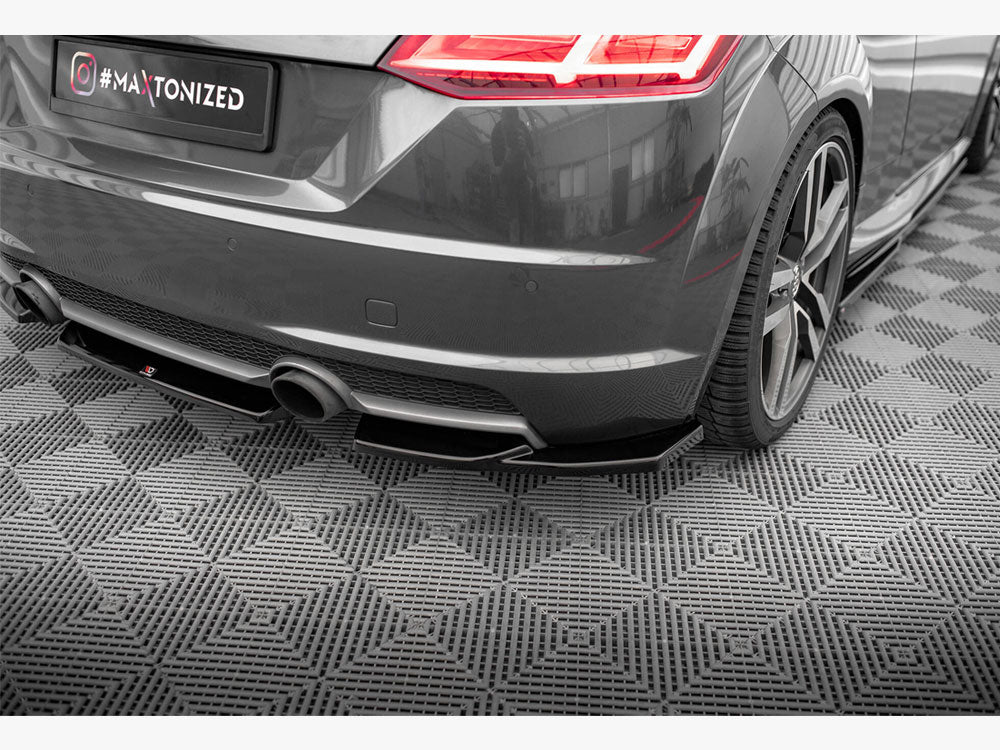 Audi - TT S Line 8S: Maxton Rear Side Splitters V1