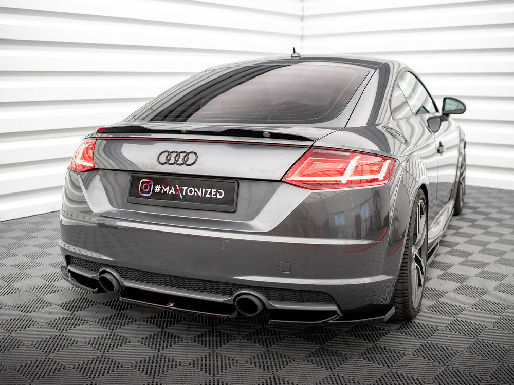Audi - TT S Line 8S: Maxton Central Rear Splitter