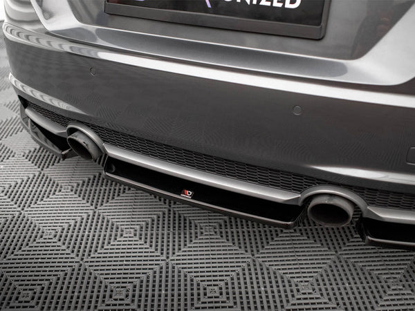 Audi - TT S Line 8S: Maxton Central Rear Splitter