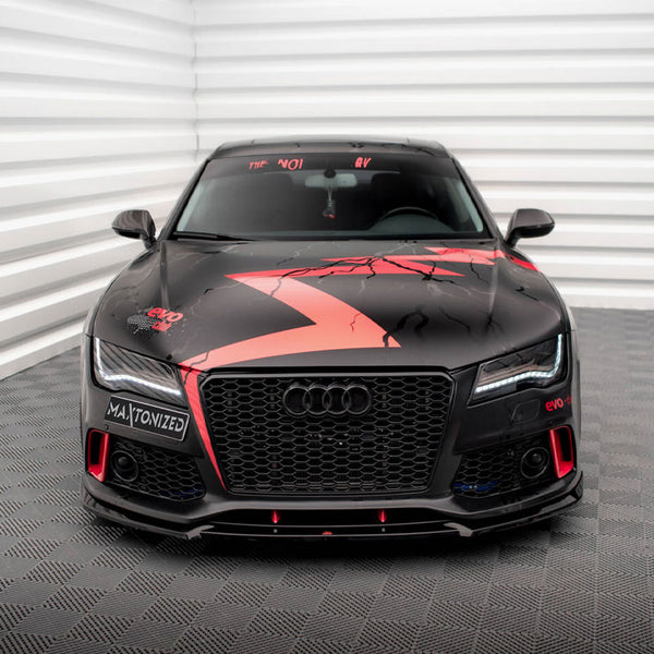 Audi - A7 RS7 Look C7: Maxton Front Splitter
