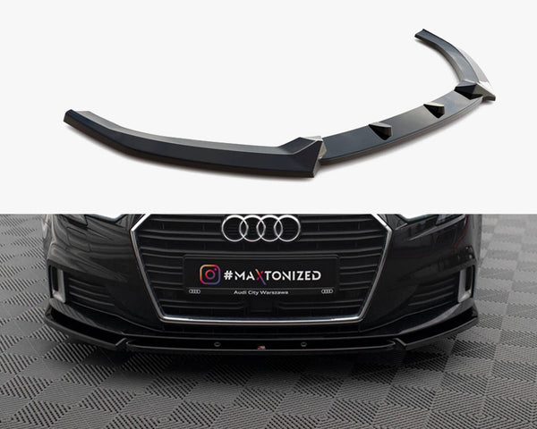 Audi - A3 Sportback 8V Facelift: Maxton Front Splitter V1