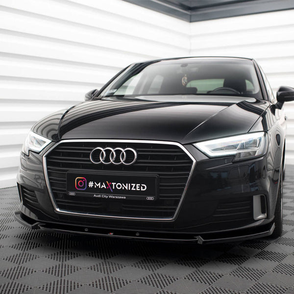 Audi - A3 Sportback 8V Facelift: Maxton Front Splitter V1
