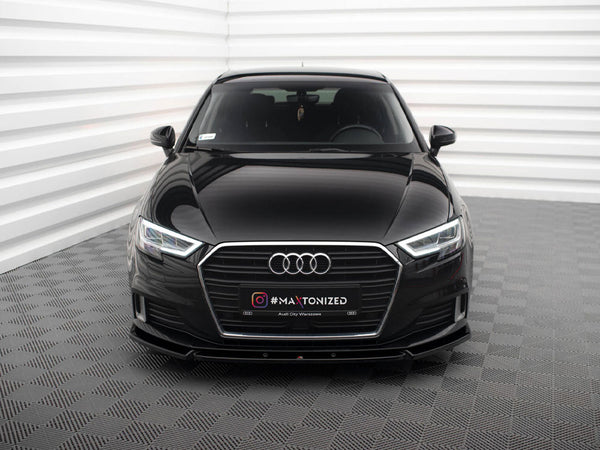Audi - A3 Sportback 8V Facelift: Maxton Front Splitter V1