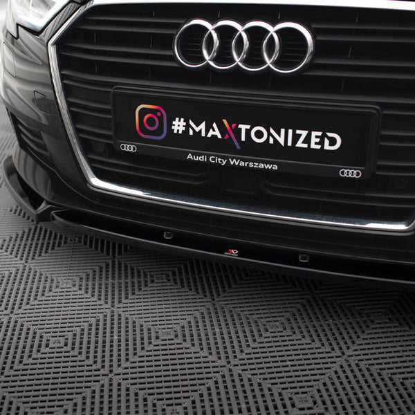 Audi - A3 Sportback 8V Facelift: Maxton Front Splitter V1