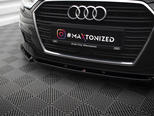 Audi - A3 Sportback 8V Facelift: Maxton Front Splitter V1