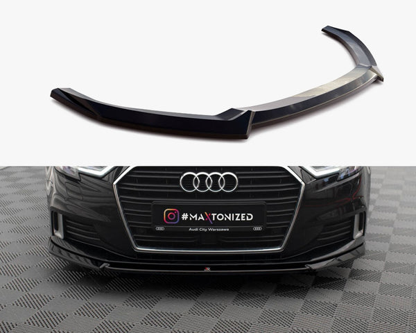 Audi - A3 Sportback 8V Facelift: Maxton Front Splitter V2
