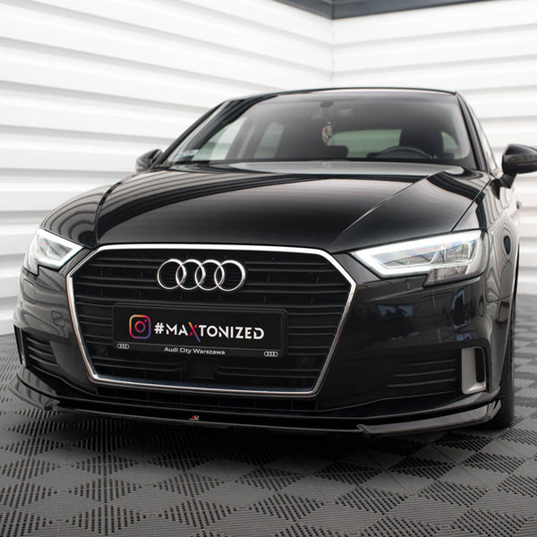 Audi - A3 Sportback 8V Facelift: Maxton Front Splitter V2
