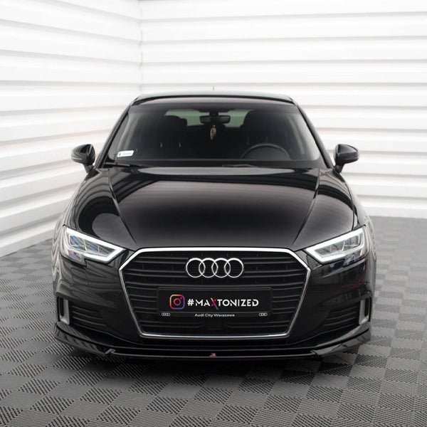 Audi - A3 Sportback 8V Facelift: Maxton Front Splitter V2