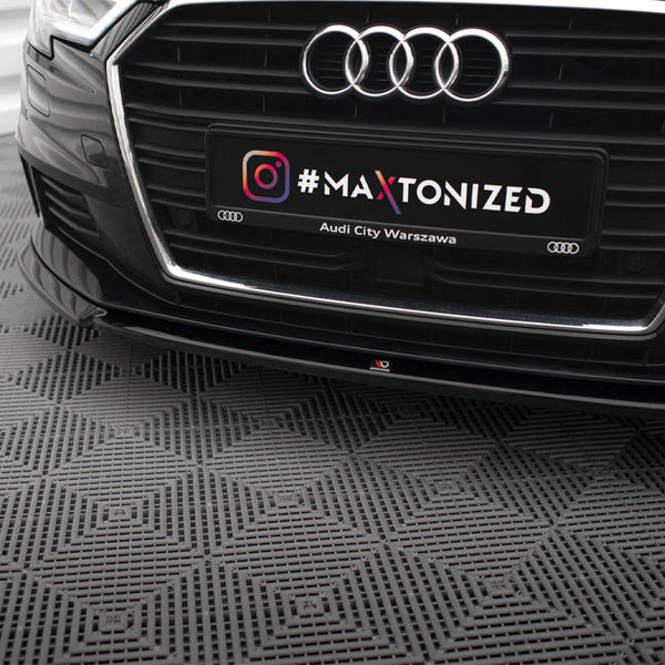Audi - A3 Sportback 8V Facelift: Maxton Front Splitter V2