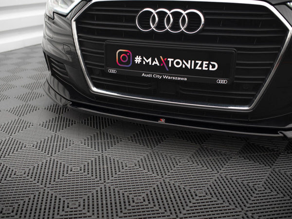 Audi - A3 Sportback 8V Facelift: Maxton Front Splitter V2