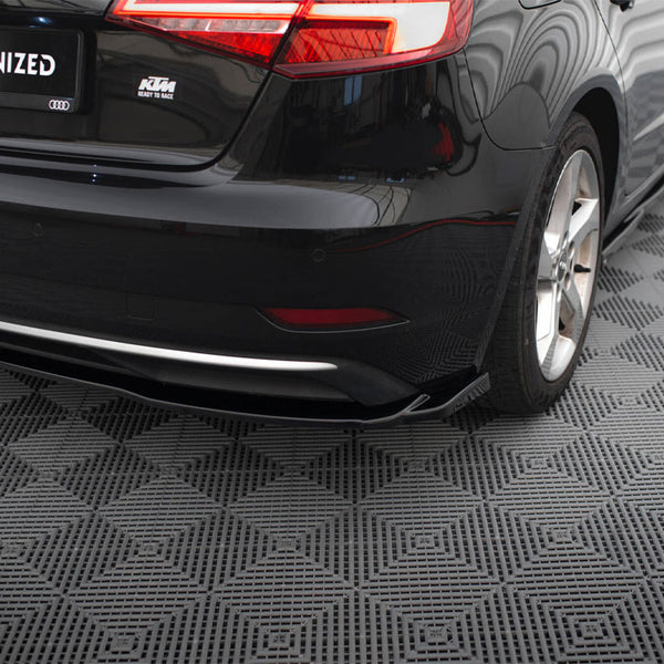 Audi - A3 Sportback 8V Facelift: Maxton Rear Side Splitters