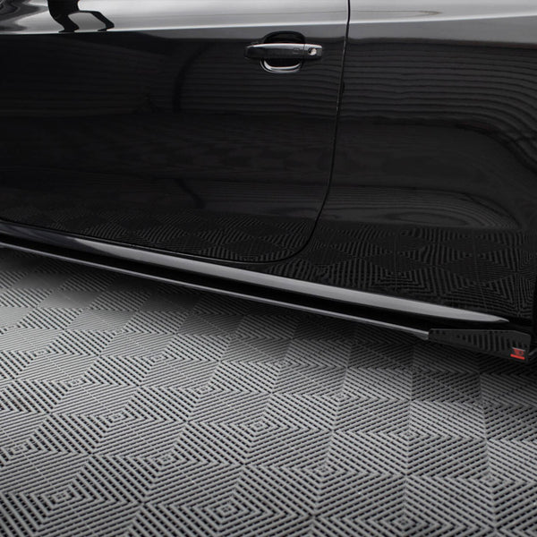 Audi - A5 / A5 S Line / S5 Coupe / Cabrio 8T / 8T Facelift: Maxton Side Flaps