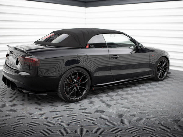 Audi - A5 / A5 S Line / S5 Coupe / Cabrio 8T / 8T Facelift: Maxton Side Flaps