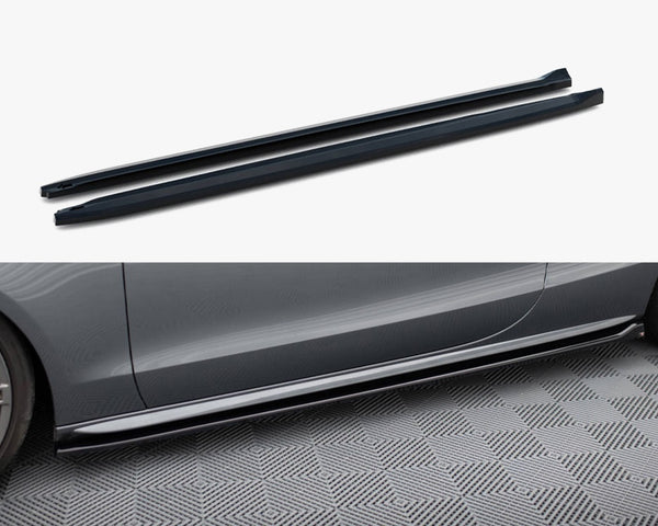 Audi - S5 / A5 S Line Coupe 8T / 8T Facelift: Maxton Side Skirts V2