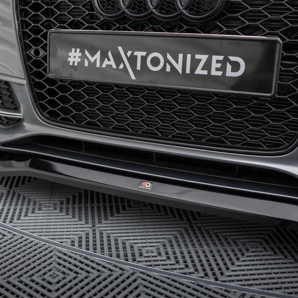 Audi - S5 / A5 S Line 8T Facelift: Maxton Front Splitter V4