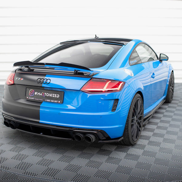 Audi - TT S 8S Facelift: Maxton Central Rear Splitter